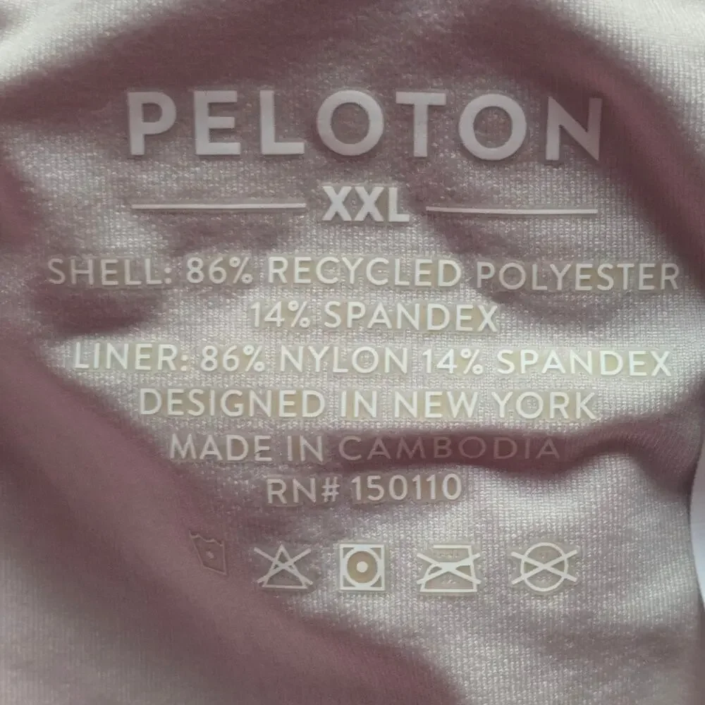 NWT, Peloton Women’s Lined Velocity Shorts, Size XXL